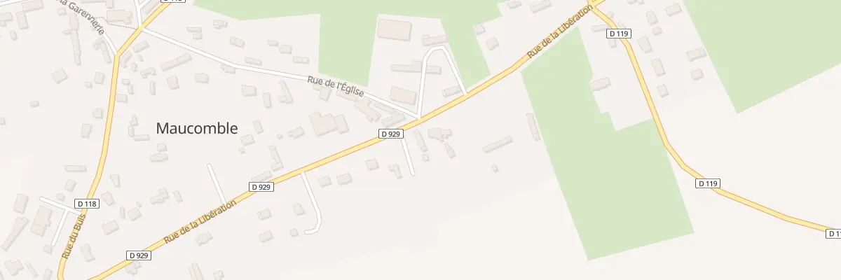 Plan du 74 Rue de la Libération à Maucomble