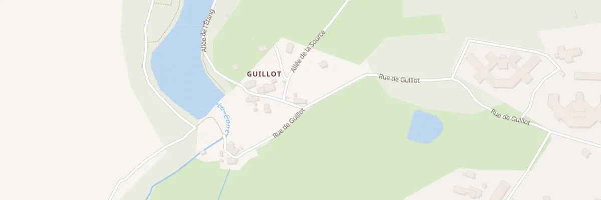 Plan du 5361 Rue de Guillot à Rilhac-Rancon