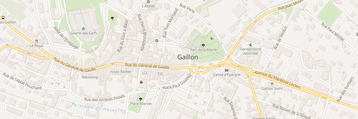 Plan du 8 Rue du Général de Gaulle à Gaillon