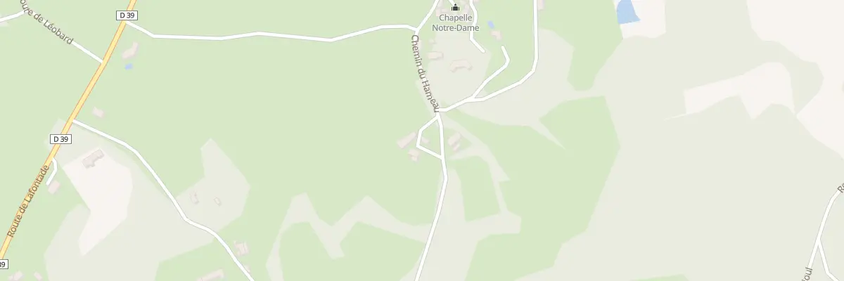 Plan du 386 Che du Hameau à Gourdon