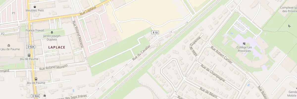 Plan du 21 Rue du Cavalier à Blois