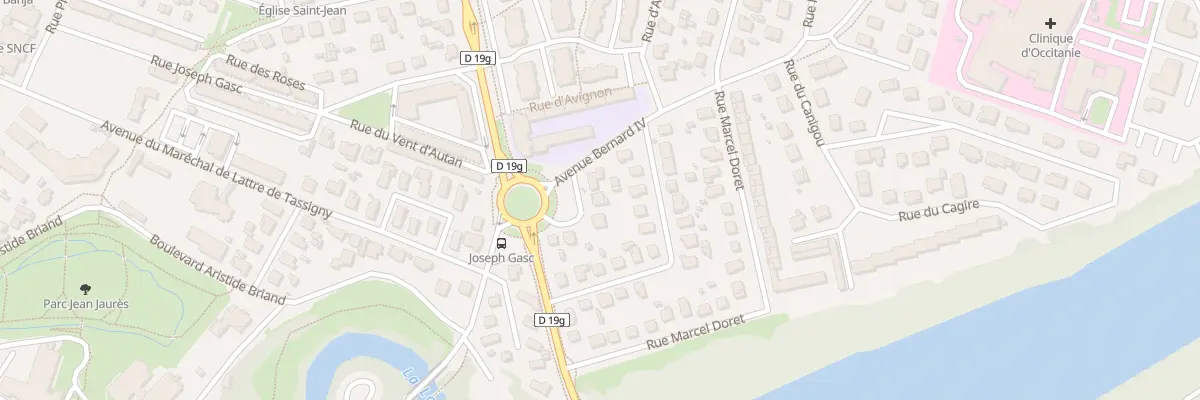 Plan du 1 Sq Jean Gauban à Muret