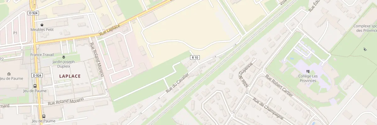 Plan du 44 Rue du Cavalier à Blois