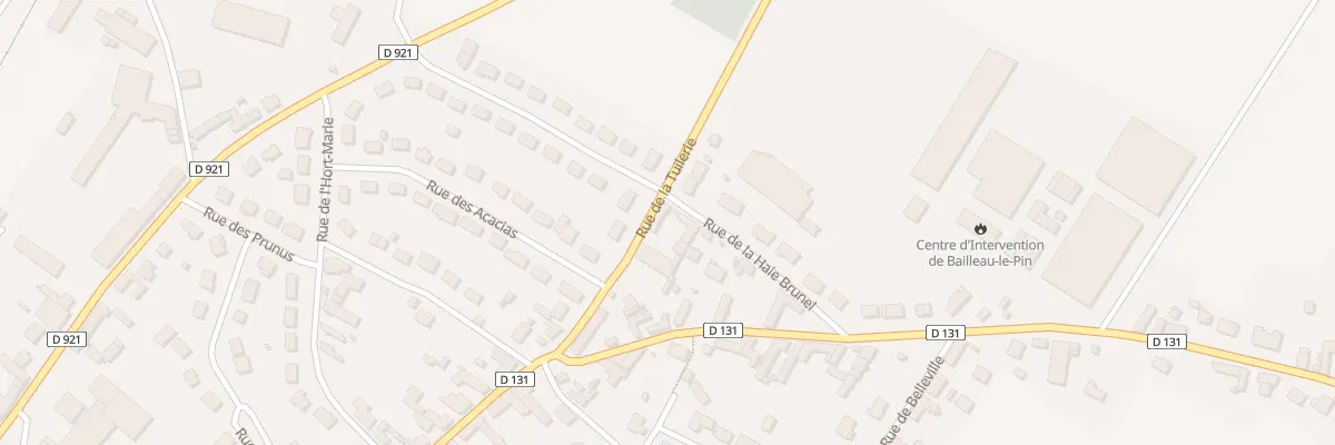 Plan du 3 Rue de la Tuilerie à Bailleau-le-Pin