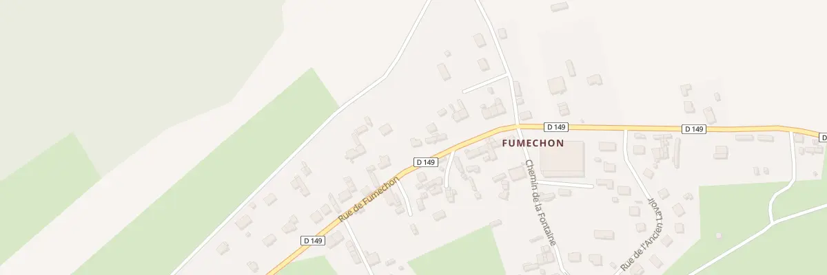 Plan du 580 Rue de Fumechon à Radepont
