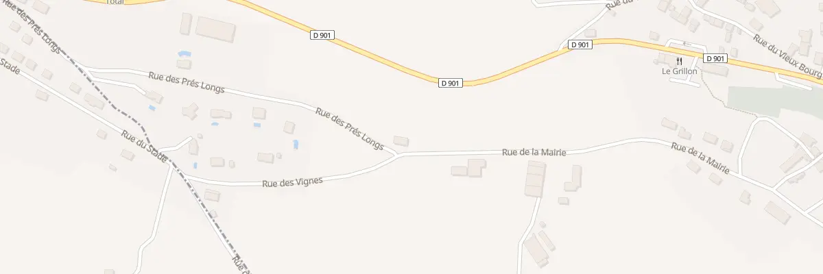 Plan du 5296 Les Pres Longs à Chabrignac