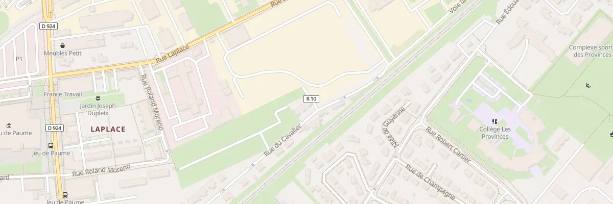 Plan du 46 Rue du Cavalier à Blois