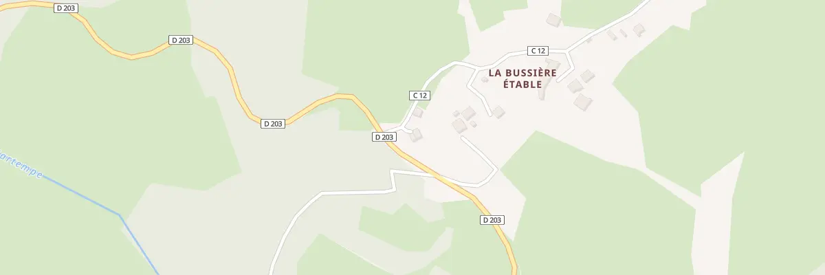 Plan du 5793 Labussiere Etable à Châteauponsac