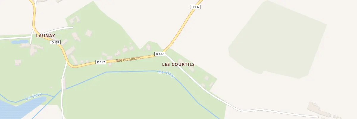 Plan du 1 Le Courtil à Saumeray
