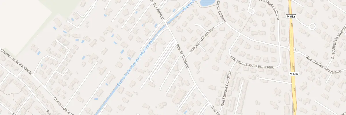 Plan du 51 Rue de Cézérou à Cugnaux