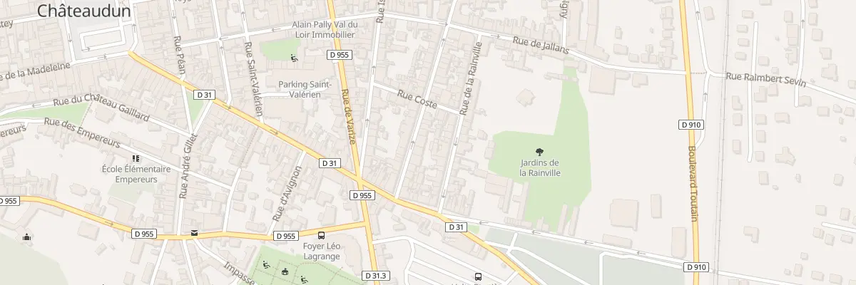 Plan du 26 Rue Forache à Châteaudun