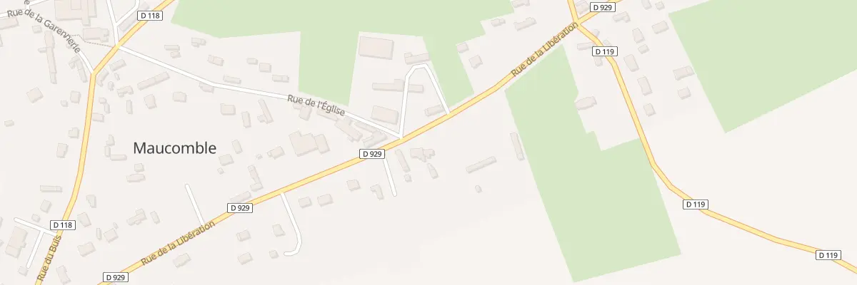 Plan du 78 Rue de la Libération à Maucomble
