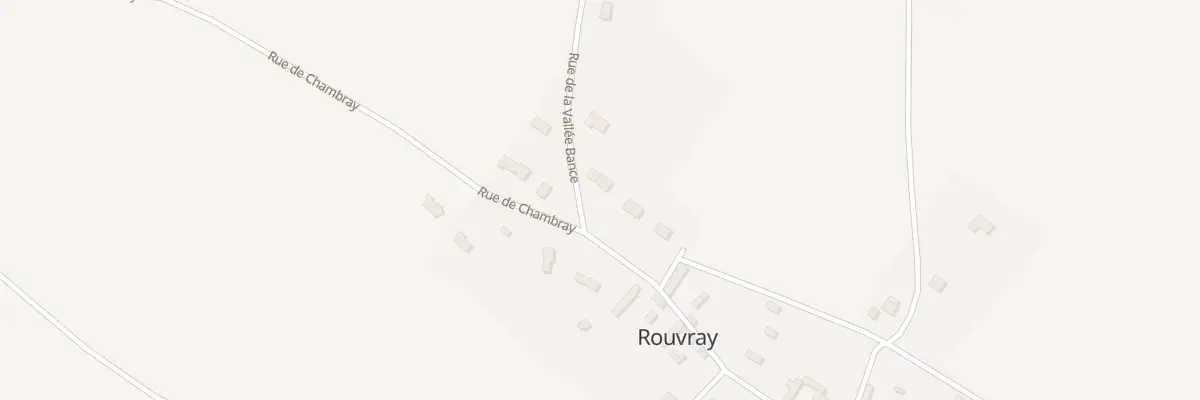 Plan du 1 Rue de la Vallee Bance à Rouvray