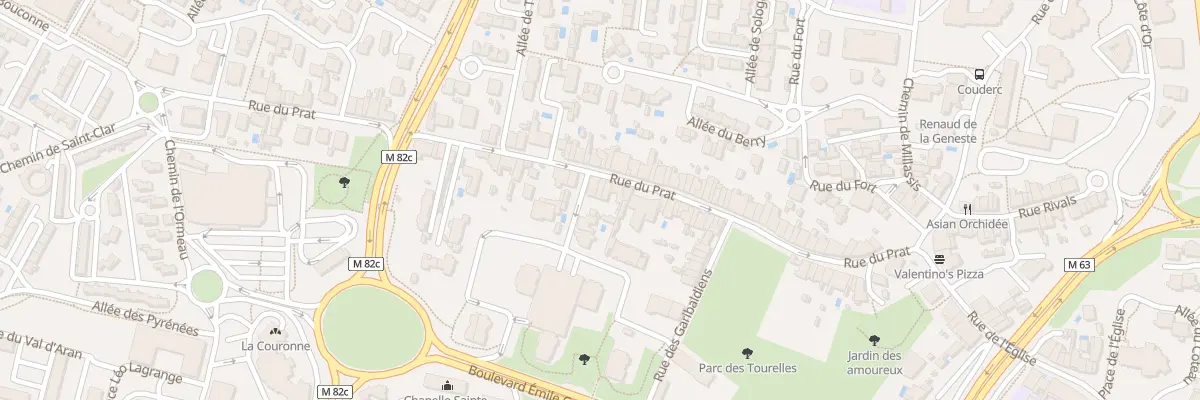 Plan du 55 Rue du Prat à Colomiers