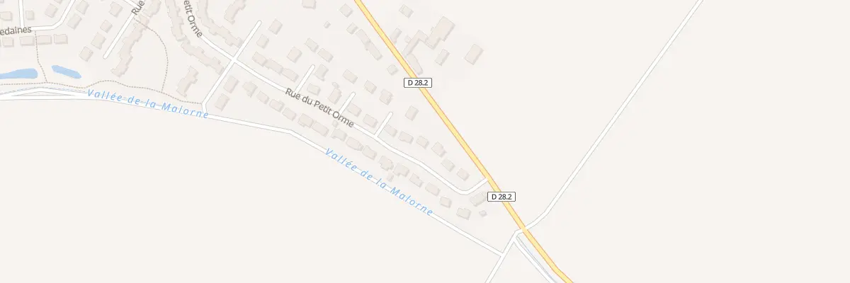 Plan du 39 Rue du Petit Orme à Bailleau-le-Pin
