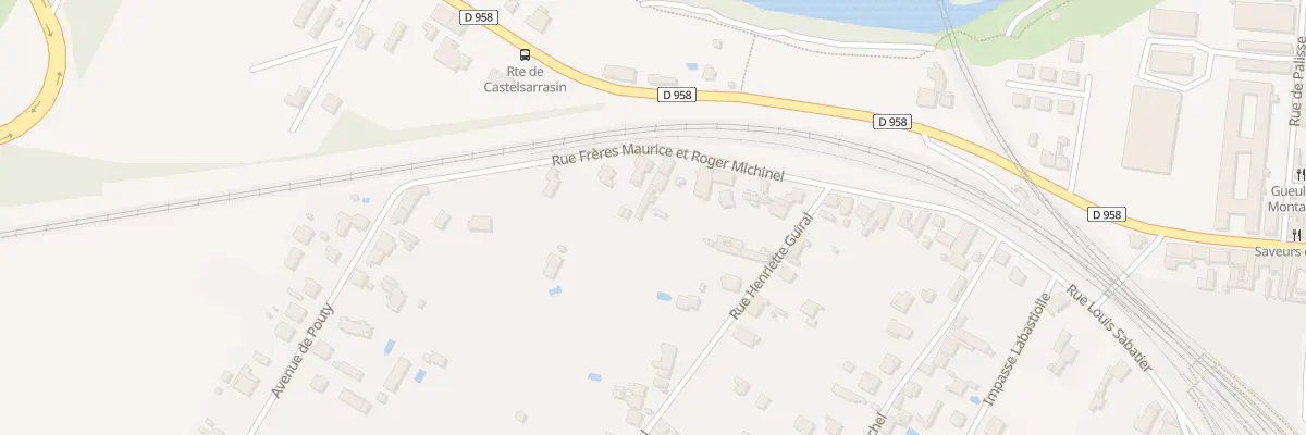 Plan du 27 Rue des Freres Michinel à Montauban