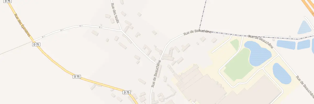 Plan du 5 Rue de Beauchêne à Champenard