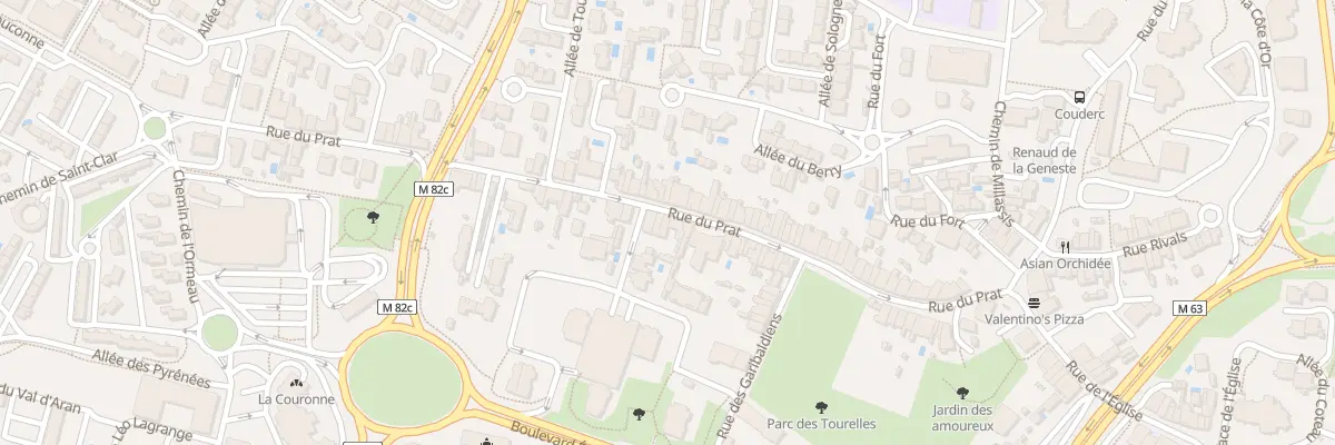 Plan du 53 Rue du Prat à Colomiers