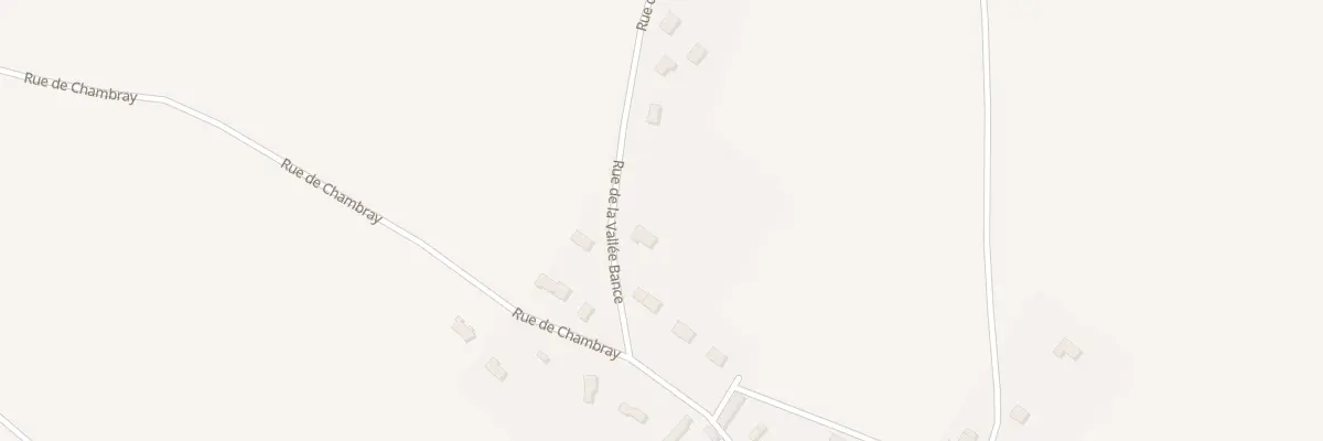 Plan du 3 Rue de la Vallee Bance à Rouvray
