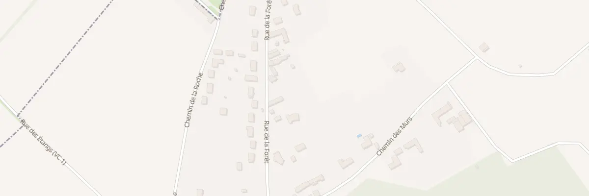 Plan du 9 Rue de la Forêt à Seur