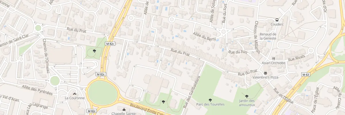 Plan du 51 Rue du Prat à Colomiers