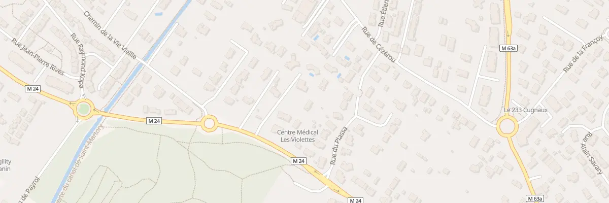 Plan du 44 Av de Plaisance à Cugnaux