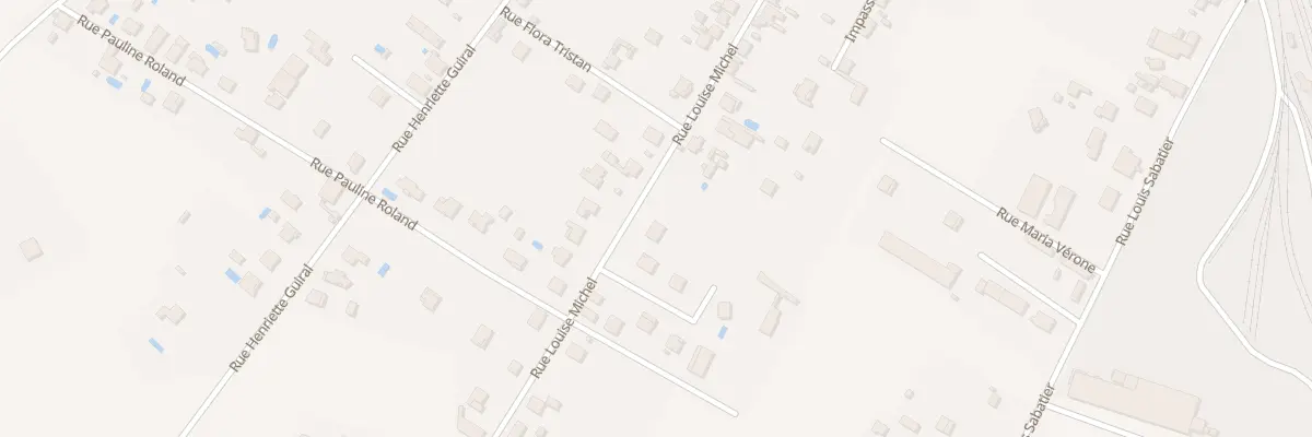 Plan du 535 Rue Louise Michel à Montauban