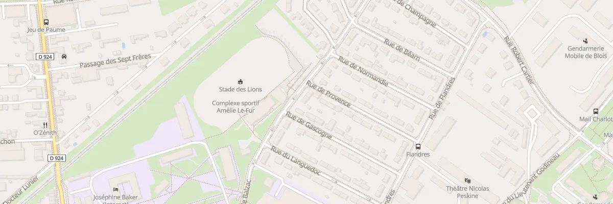 Plan du 49 Rue Honore de Balzac à Blois