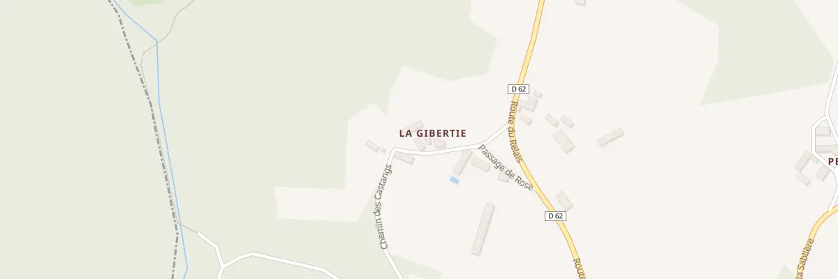 Plan du 51 La Gibertie à Jayac