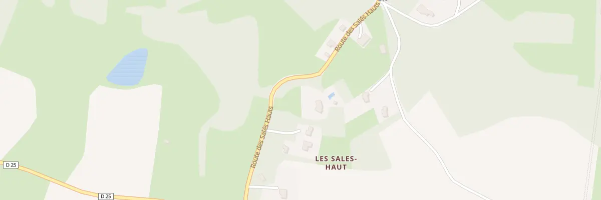 Plan du 5085 Les Sales Haut à Lavercantière