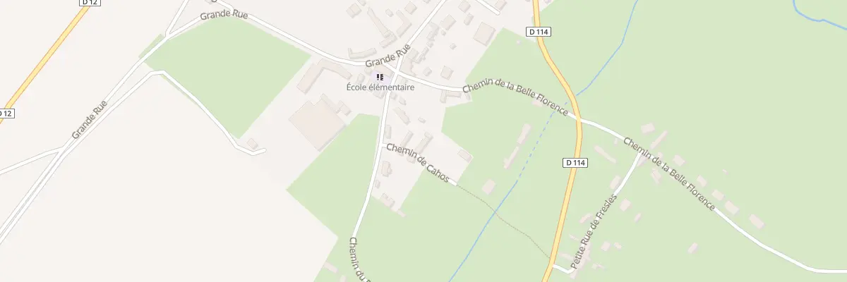 Plan du 5007 Le Bourg à Bures-en-Bray