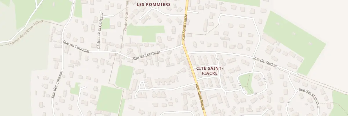 Plan du 1 Rue du Courtillet au Val d’Hazey