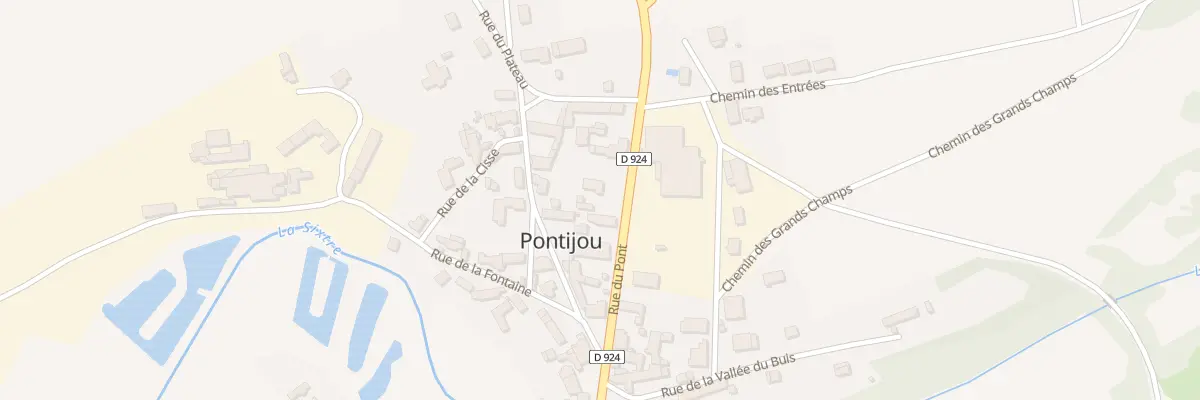 Plan du 14 Rue du Pont à Maves