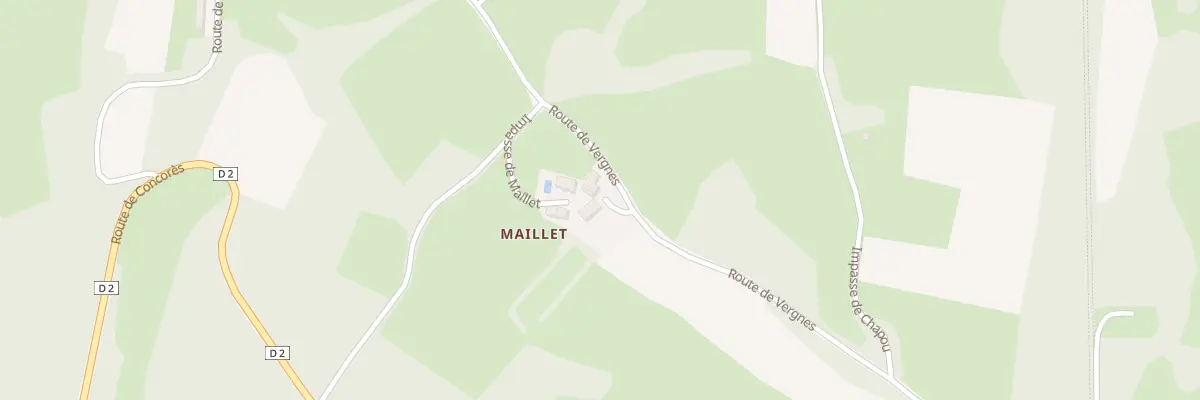 Plan du 5276 Maillet à Dégagnac