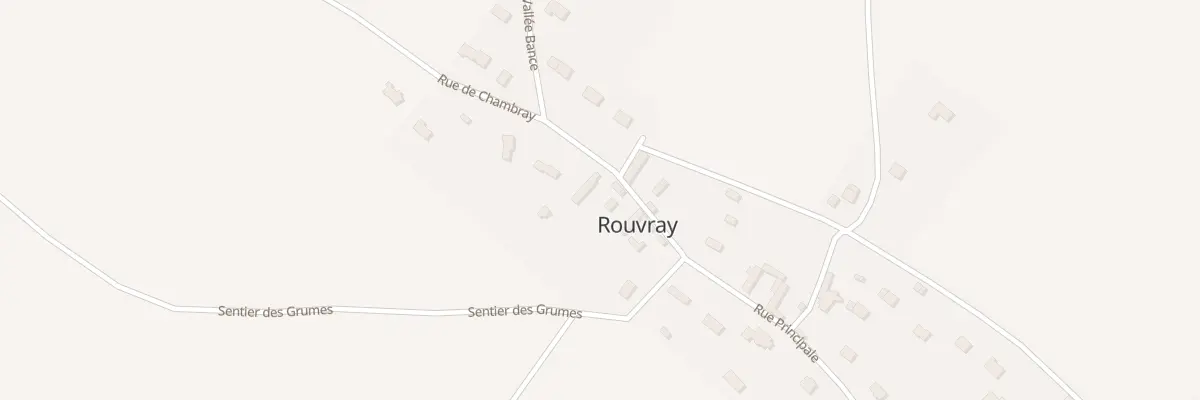 Plan du 9 Rue Principale à Rouvray