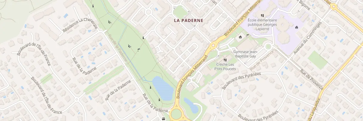 Plan du 8 Rue Paul Eluard à Tournefeuille