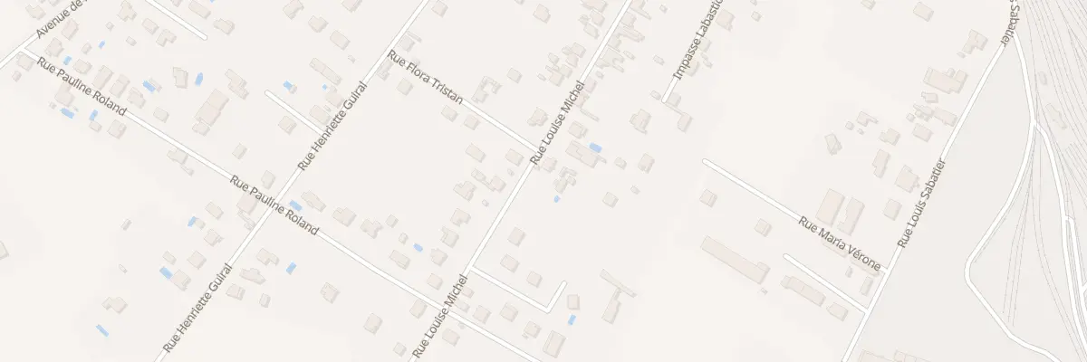 Plan du 465 Rue Louise Michel à Montauban