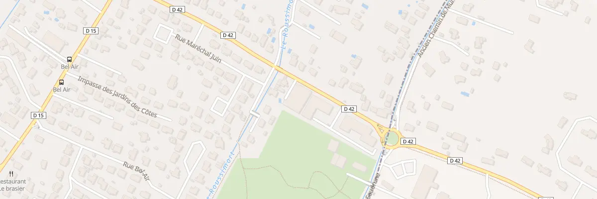 Plan du 7 Bd de la Méditerranee à Frouzins