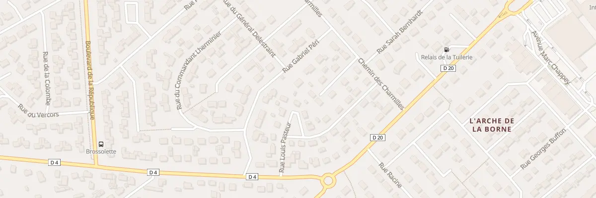 Plan du 16 Rue Pasteur à Vernouillet