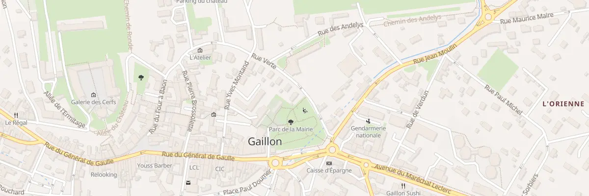 Plan du 1 Rue Verte à Gaillon