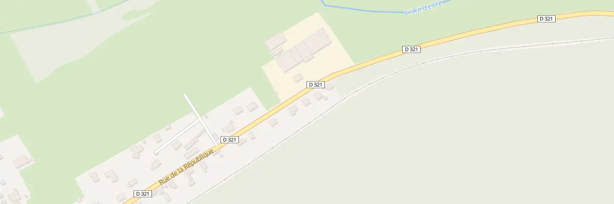 Plan du 1247 Rue de la Republique à Radepont