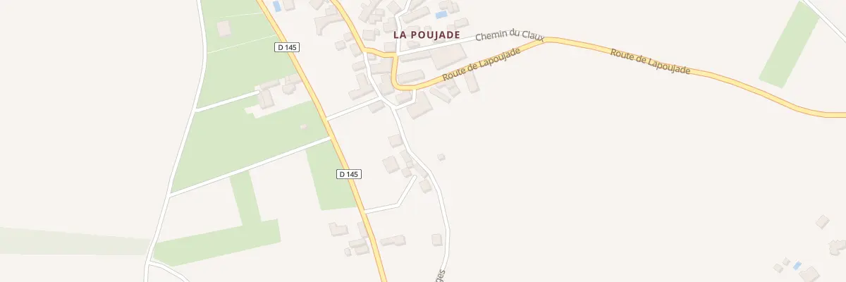 Plan du 5095 Lapoujade à Caillac