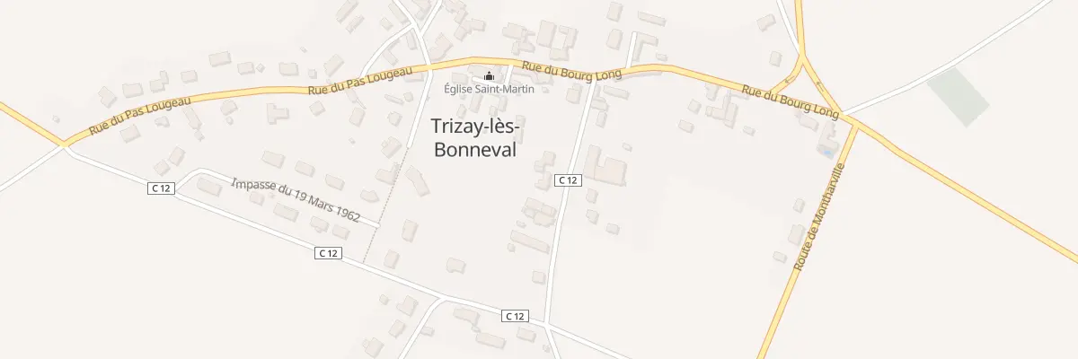 Plan du 6 Rue de la Salva à Trizay-lès-Bonneval