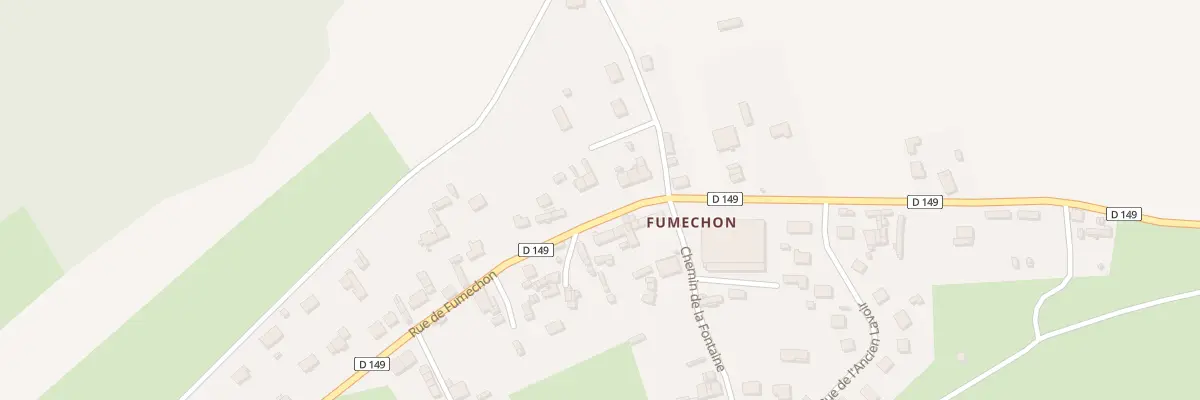 Plan du 518 Rue de Fumechon à Radepont
