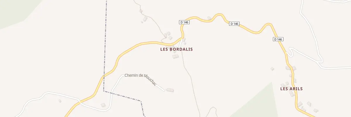 Plan du 5400 Bourdalis à Boussenac