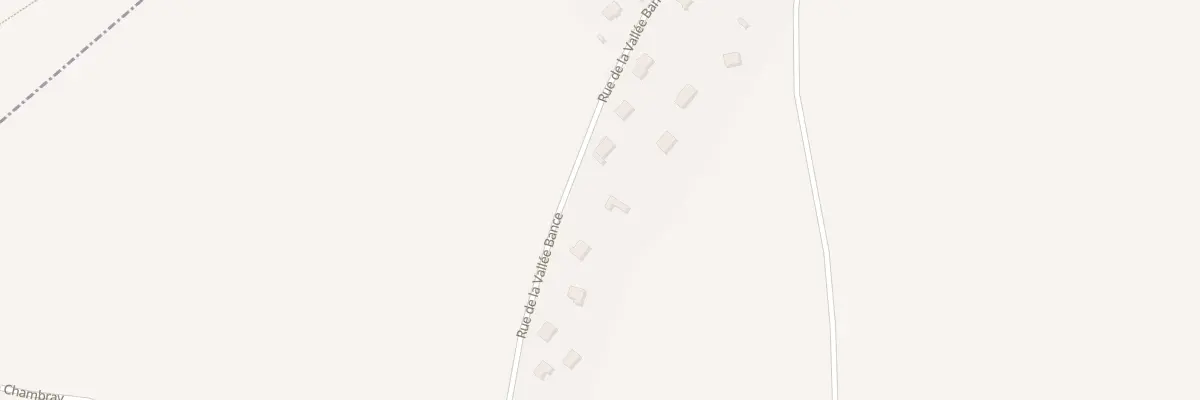 Plan du 15 Rue de la Vallee Bance à Rouvray