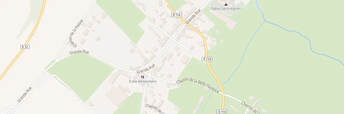Plan du 16 Gr Grande Rue à Bures-en-Bray
