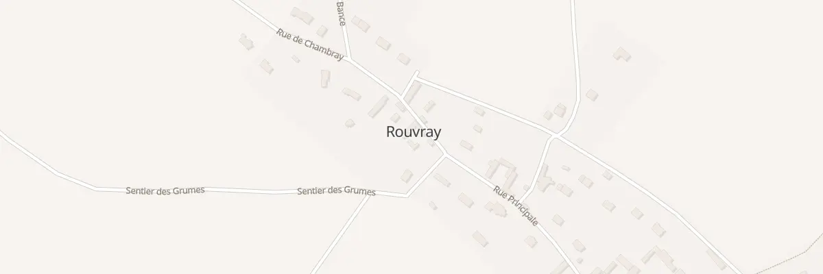 Plan du 7 Rue Principale à Rouvray