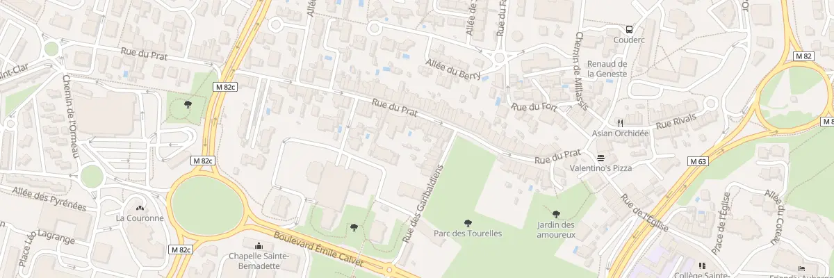 Plan du 37 Rue du Prat à Colomiers