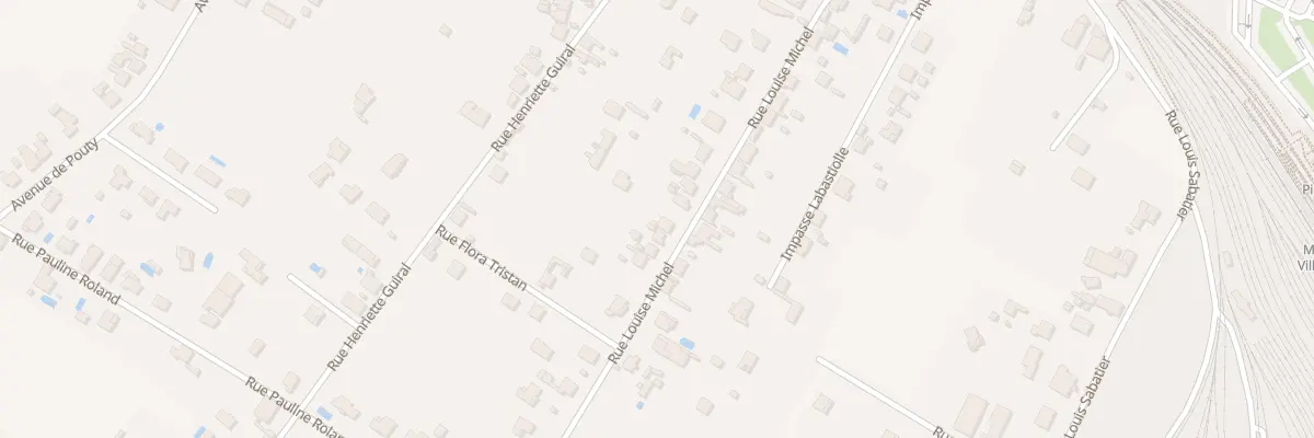 Plan du 354 Rue Louise Michel à Montauban